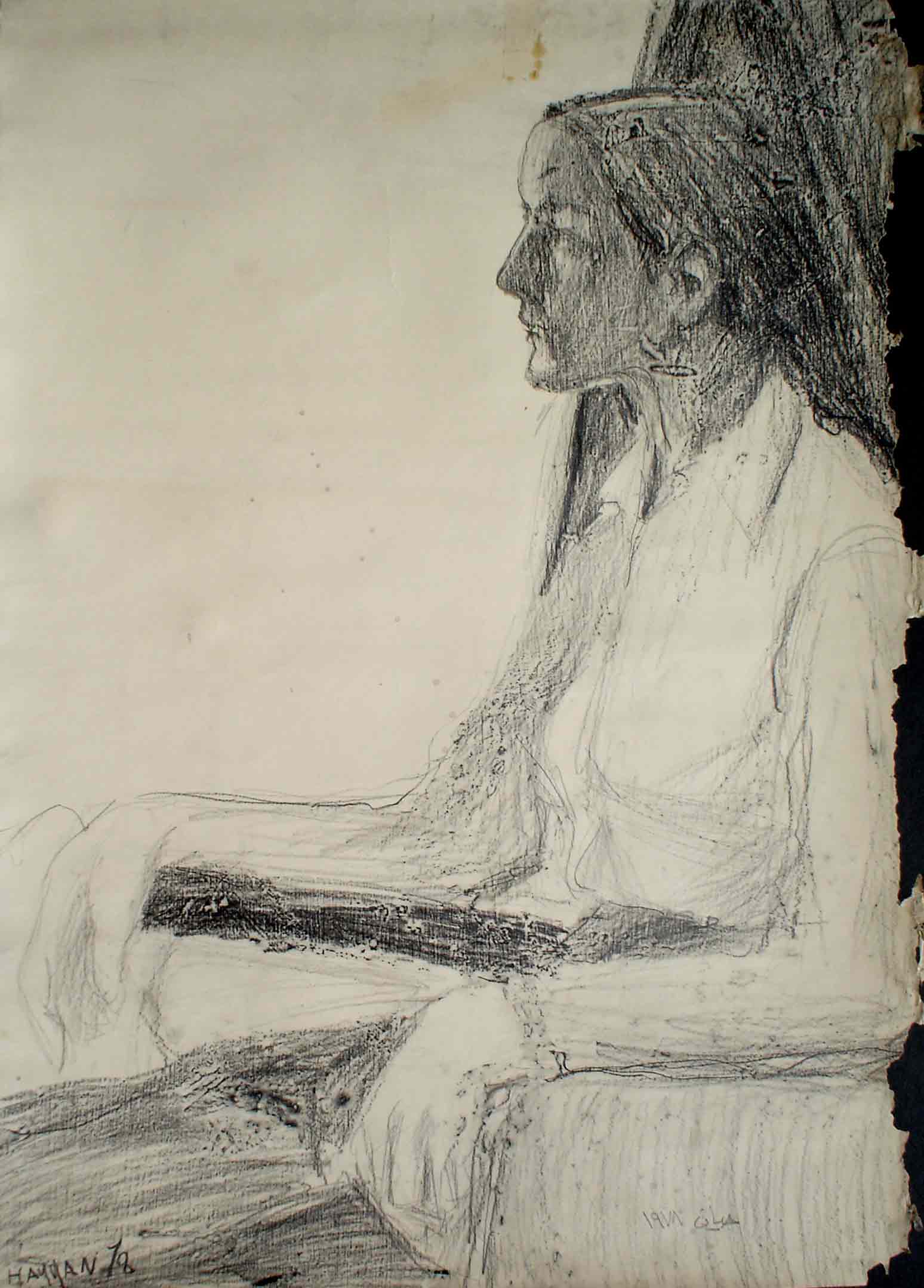 Woman By Soft Hair