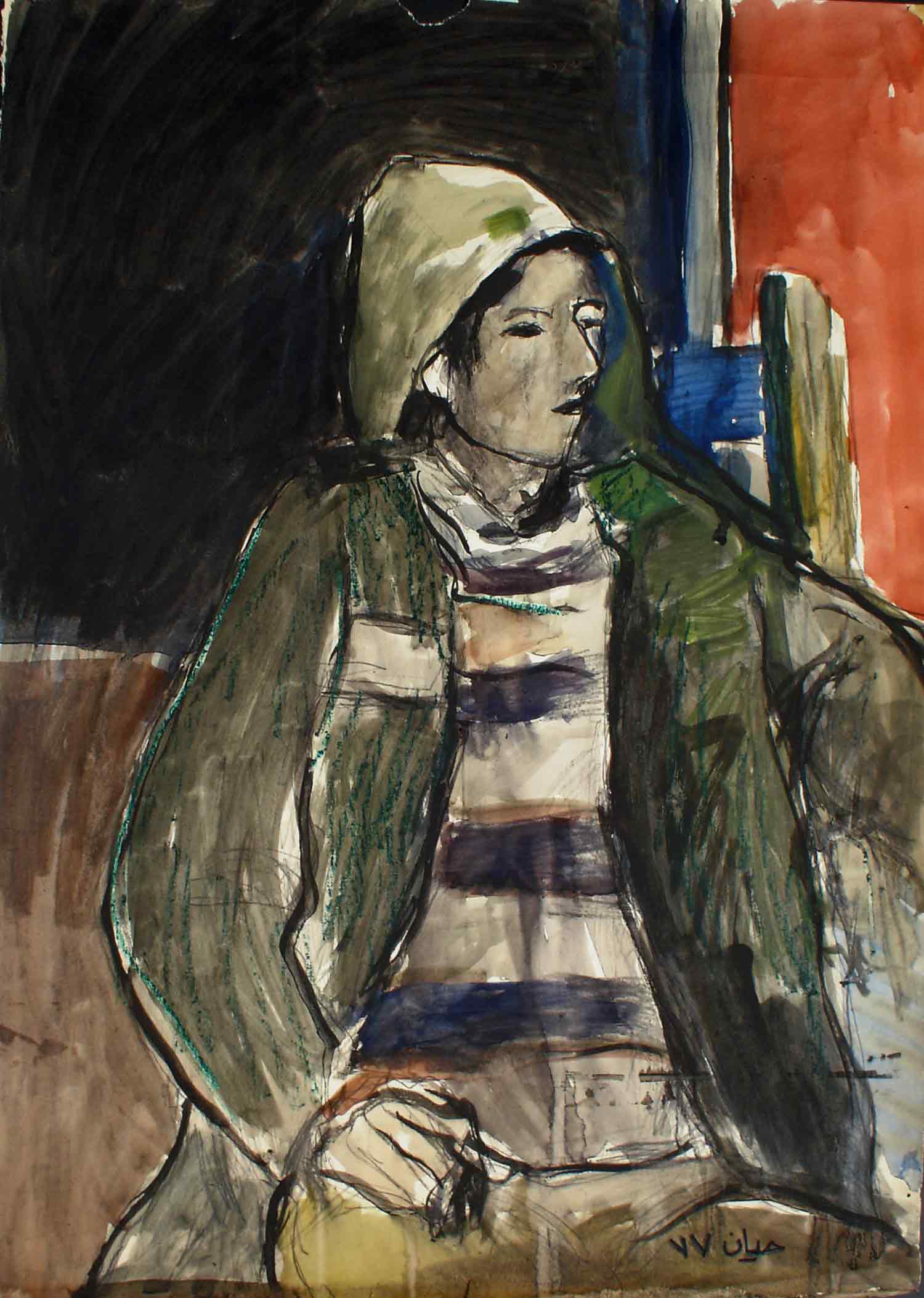Man With Capote Wear