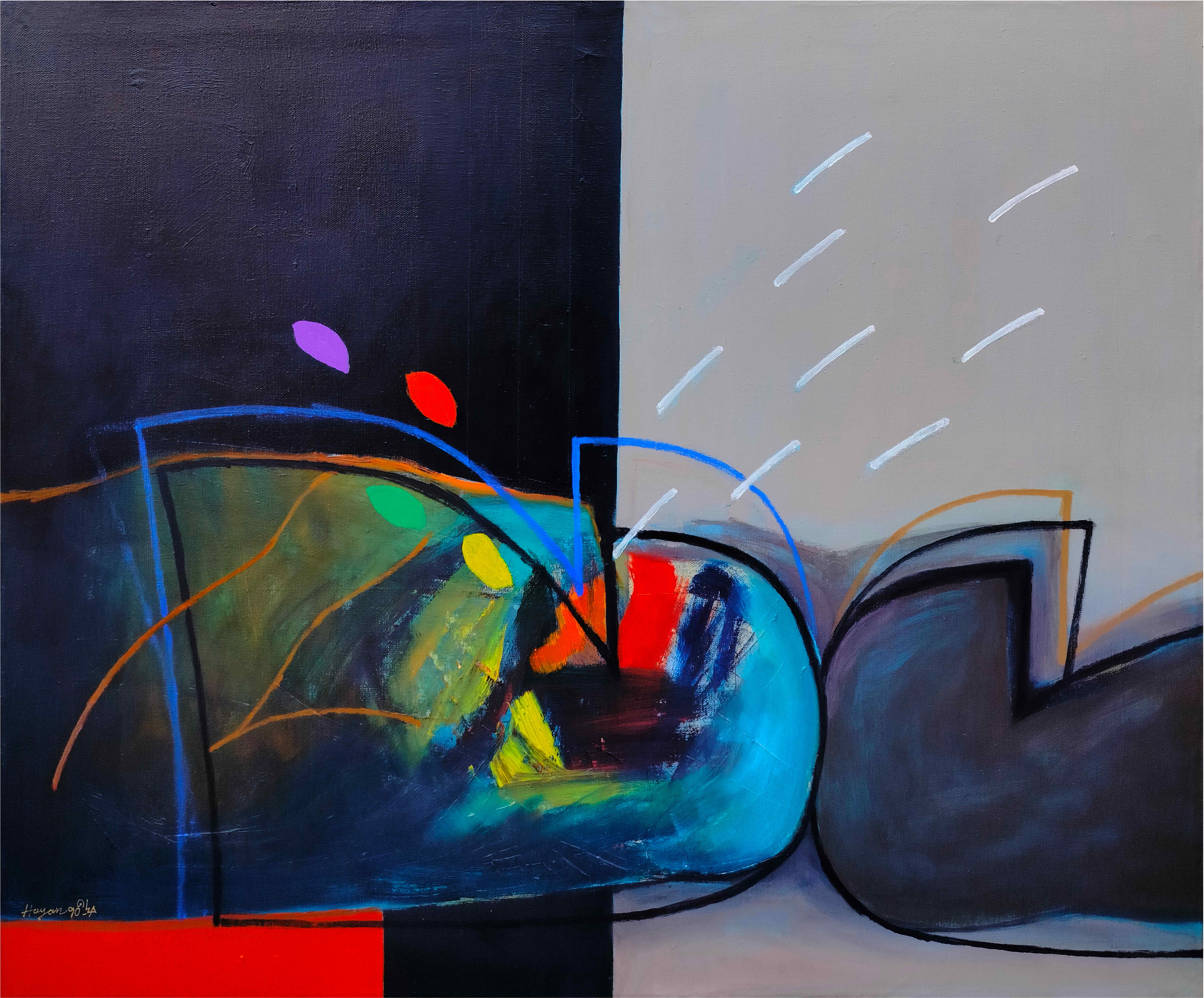 Two Head Reclining