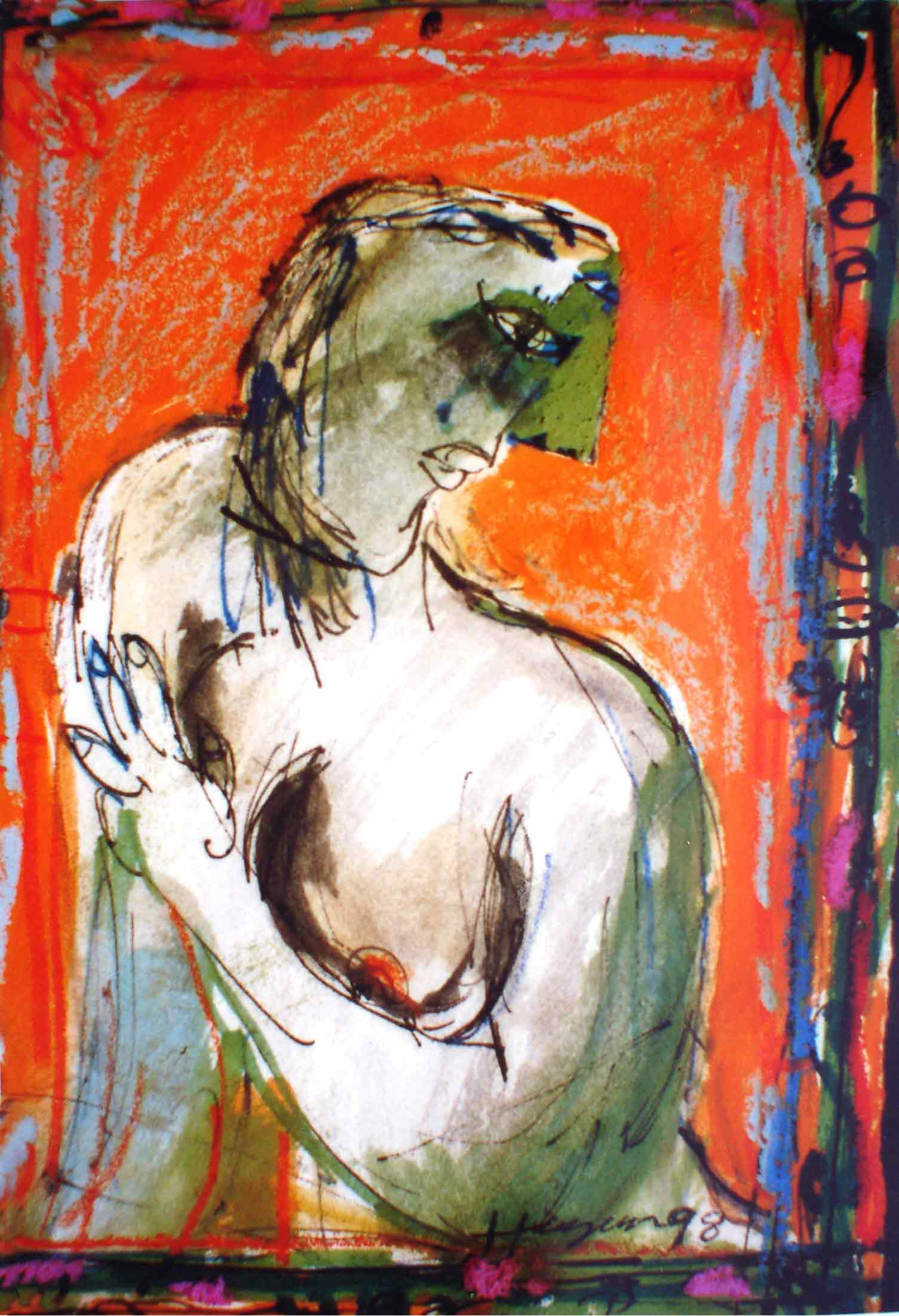 Woman Washing