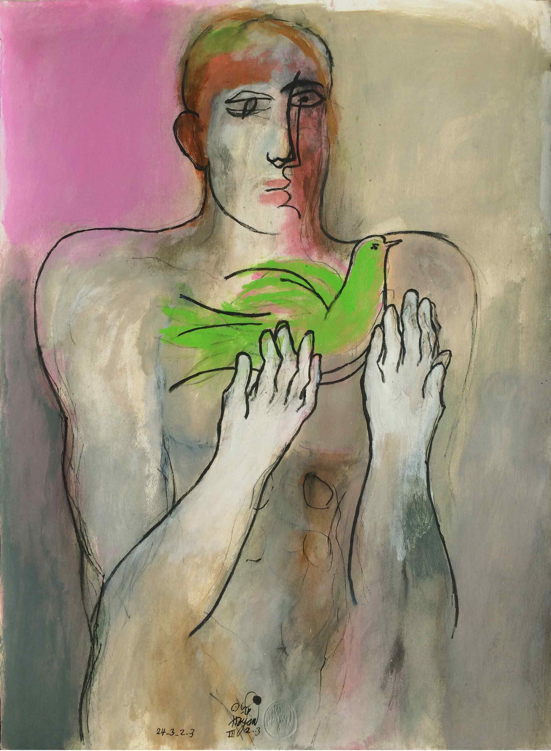 Man With Dove (3)