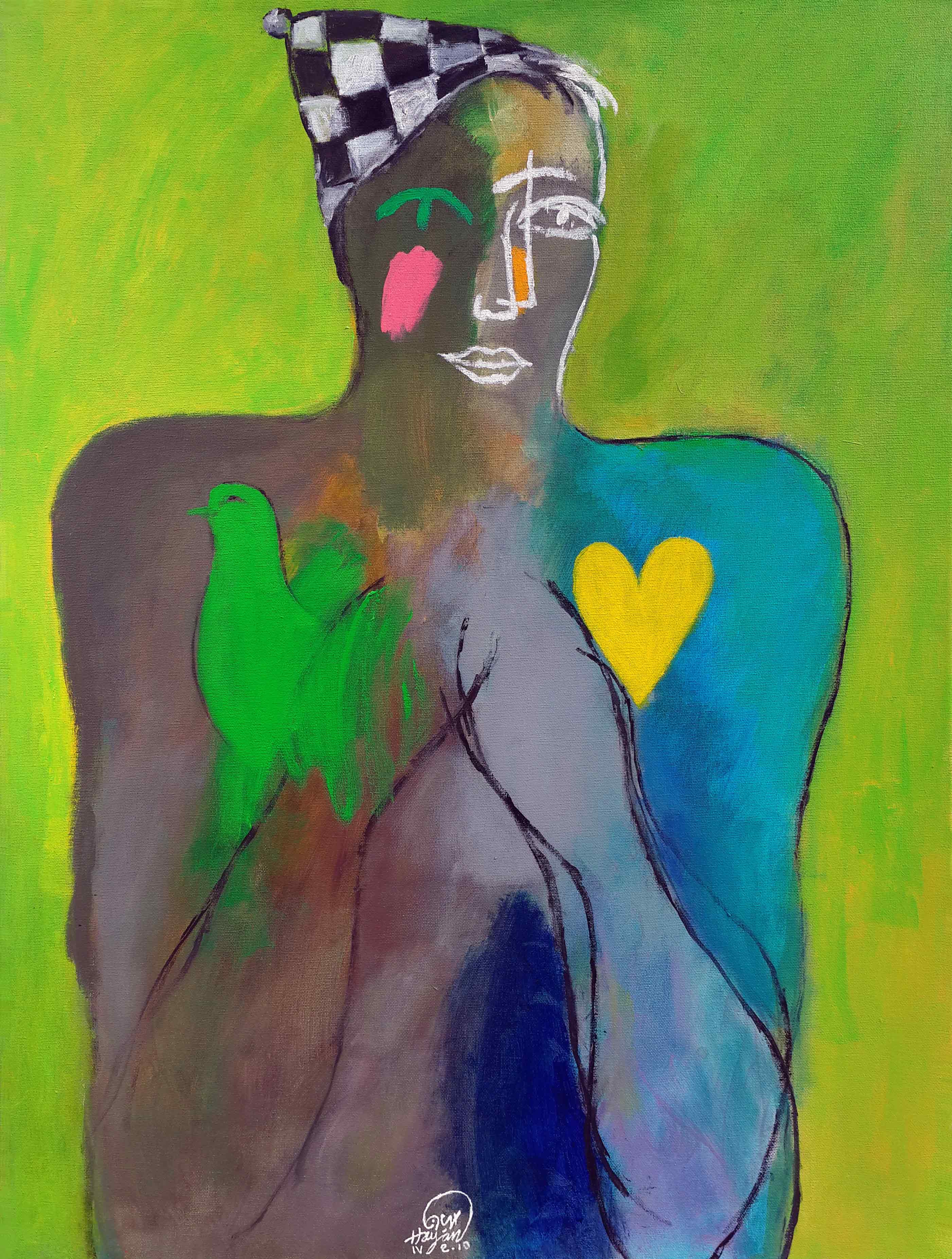Alkerkoz Lover with A Dove