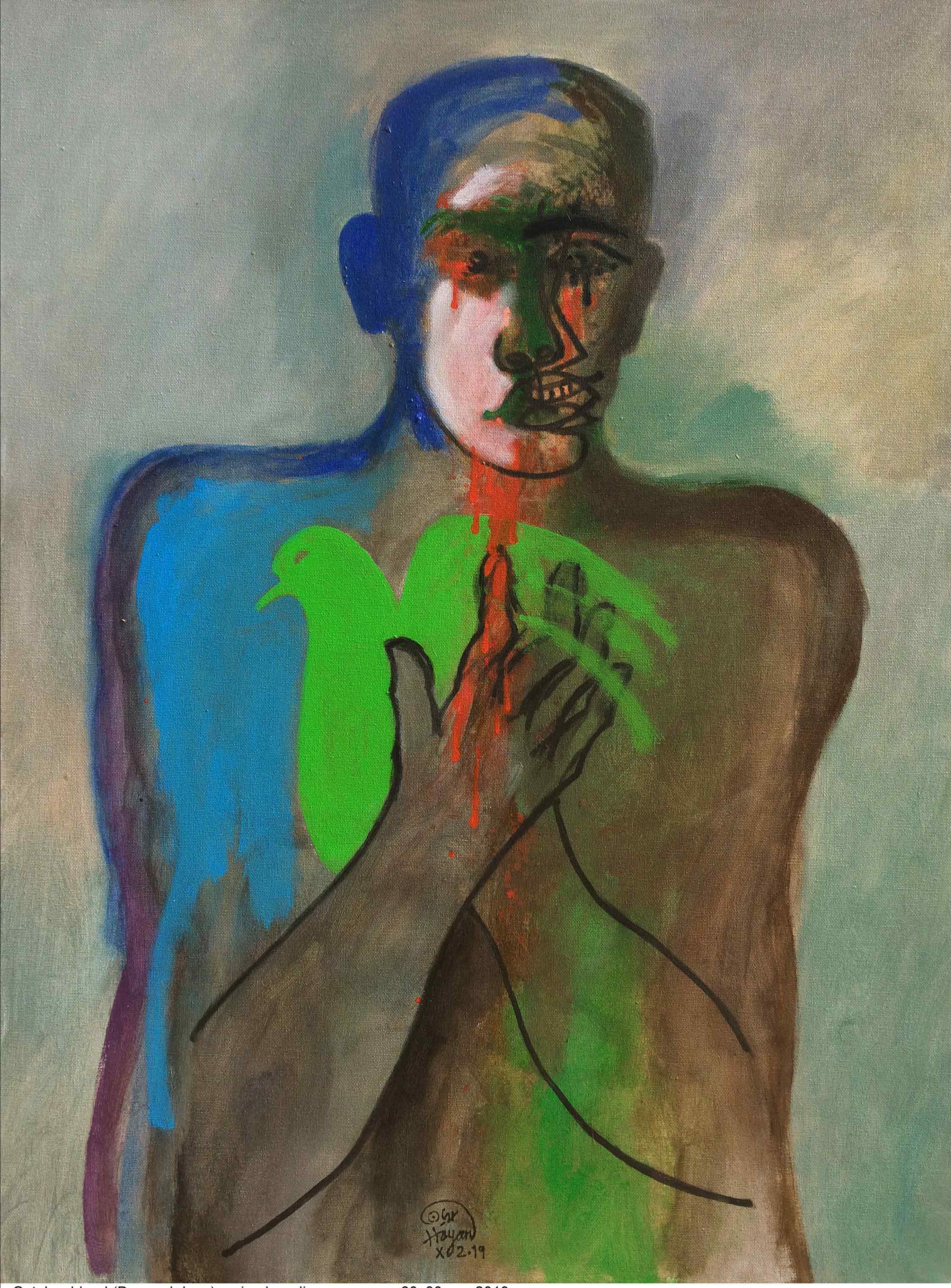 October Blood (boy and Dove)