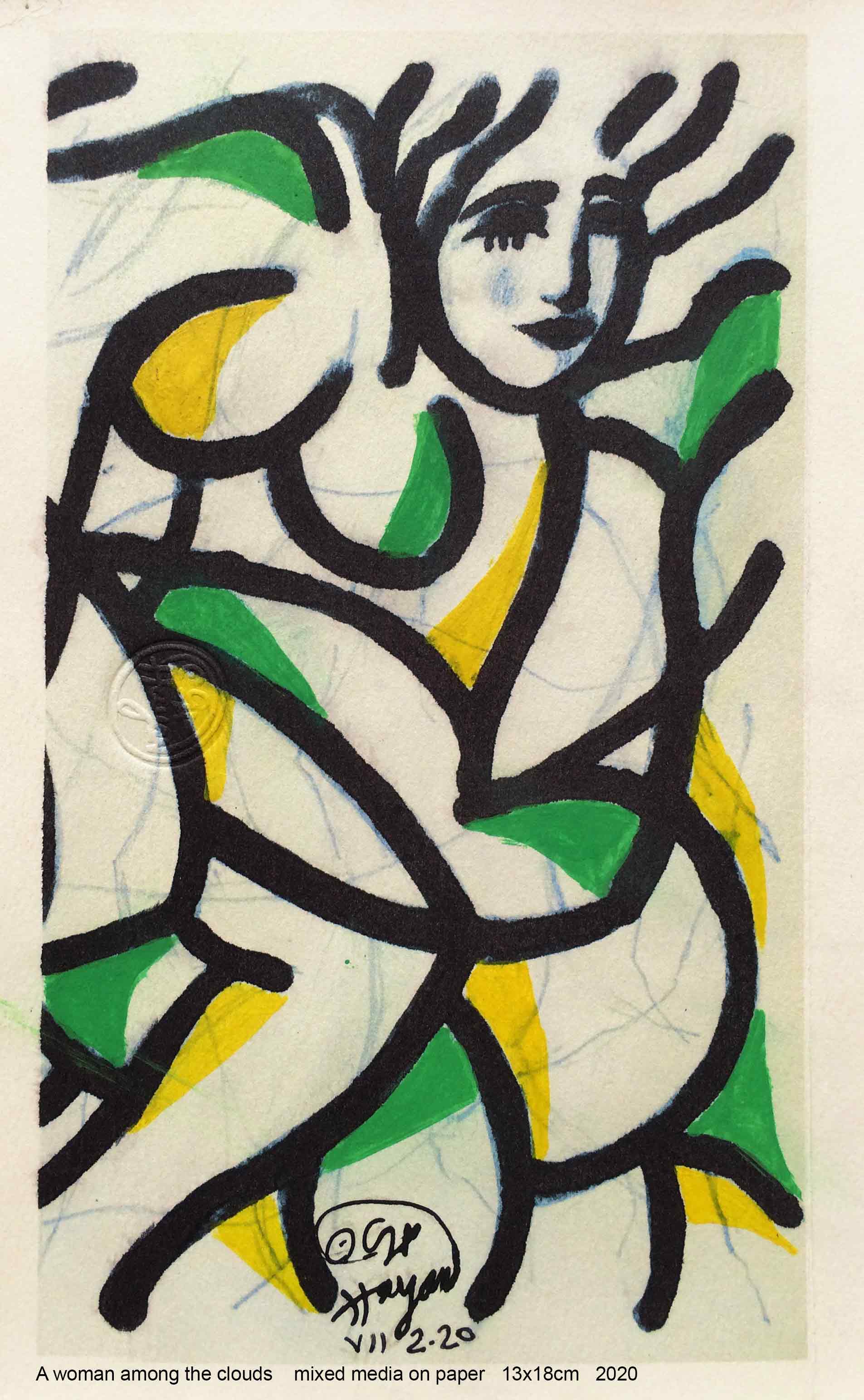 A Woman Among the Clouds