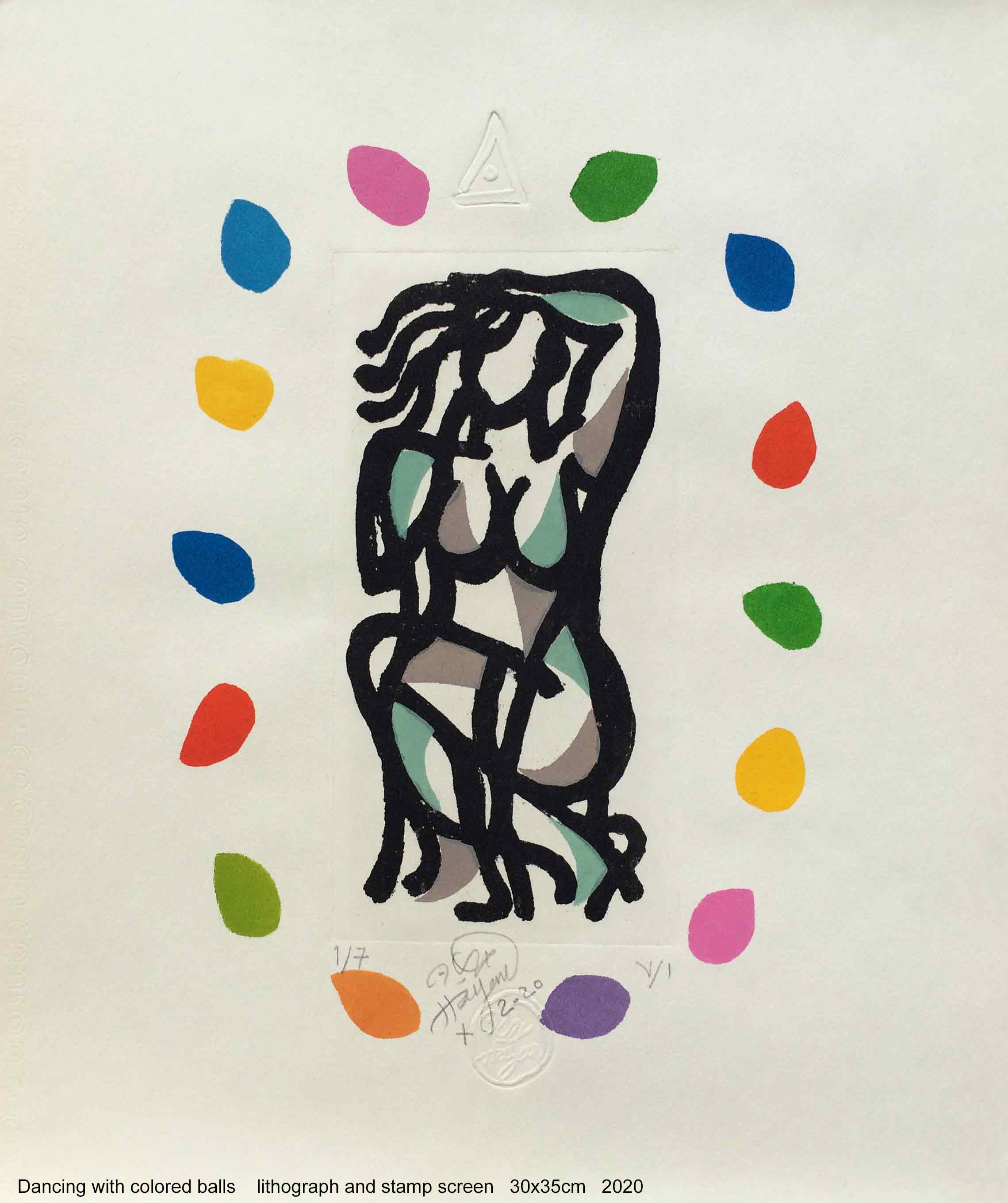 Dancing with Colored Balls
